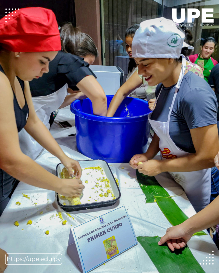 Tradicional Chipa Apo en la UPE: Compartiendo y Reanimando la Cultura